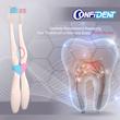 مسواک کانفیدنت مدل CT-Biform با برس نرم بسته 2 عددی
