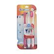 مسواک کانفیدنت سری NewDent مدل Bristles با برس نرم بسته 3 عددی