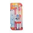 مسواک کانفیدنت سری NewDent مدل Bristles با برس نرم بسته 3 عددی
