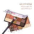 پالت سایه چشم و هایلایتر گلدن رز مدل City Style