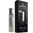 عطر جیبی مردانه صندل مدل سیلورسنت بوگارت با رایحه تلخ حجم ۲۵ میلی‌لیتر