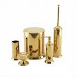 ست سرویس بهداشتی 5 تکه دلفین مدل KH-brass-05-nw