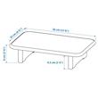 تخته گوشت ایکیا مدل پایه دار کد STOLTHER 810