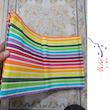 حوله حمام نساجی هنر یزد مدل rainbow سایز 70x145 سانتی متر