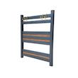 رادیاتور حوله خشک کن هاتیپس مدل آلومینیومی آلترمو 50*60 Black