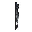  رادیاتور حوله خشک کن هاتیپس مدل تاج 50*80 Black