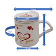 لیوان دمنوش ساز مدل اشکان کد 18244xiloveyou گنجایش 160 میلی لیتر