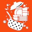 پیش بند آشپزخانه مدل ضدآب dishes
