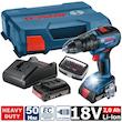 پیچ گوشتی شارژی بوش مدل GSB 18V-50 brushless Extra 
