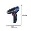 پیچ گوشتی شارژی بوش مدل 2 امپر  GSB 120 LI