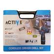 پیچ گوشتی شارژی اکتیو تولز مدل AC-2812BM بسته ۲۷ عددی
