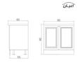    کابینت آشپزخانه اعیان مدل FH CL20 