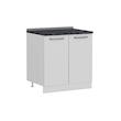 کابینت زمینی فلفور کابینت مدل 80 cm