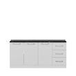 کابینت زمینی فلفور کابینت مدل 180 cm مجموعه 3 عددی
