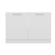  کابینت زیر سینک فلفور کابینت مدل PVC - 120 cm