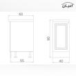   کابینت آشپزخانه اعیان مدل FH C23 