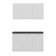 کابینت آشپزخانه فلفور کابینت مدل 140 cm مجموعه 4 عددی