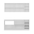 کابینت آشپزخانه فلفور کابینت مدل 225 cm مجموعه 6 عددی
