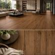 کفپوش مدل PVC طرح Rustic Walnut