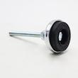  پایه ضربه گیر مدل کف لاستیکی کد YP-NIKEL CHROME-60MM/10MM