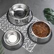 ظرف غذای سگ و گربه مدل Staninless steel 01