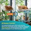 جای خواب گربه مدل شیشه ای مکشی window Bed