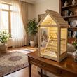 قفس پرنده مدل شیشه ای کد 40×30