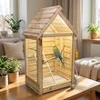 قفس پرنده مدل شیشه ای کد 40×30