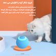 اسباب بازی حرکتی و نورانی گربه پاس لاو مدل توپ متحرک با حسگر هوشمند