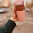 تراول ماگ دو حالته ۵۰۰ میل دور سیلیکونی