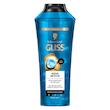 شامپو آبرسان مو گلیس مدل Aqua Revive حجم 500 میلی‌لیتر، ترمیم‌کننده، درخشان‌کننده، افزایش نرمی و شانه‌پذیری، حاوی هیالورونیک اسید و مواد معدنی دریایی