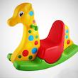 راکر کودک مدل Giraffe Pitko