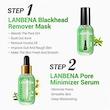سرم پوست لنبنا مدل چای سبز و Blackhead حجم 35 میلی لیتر مجموعه 2 عددی