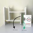کتابخانه رومیزی سه طبقه چوبیکو مدل bookshelf8