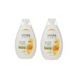 شامپو بدن کرمی هیدرودرم مدل Milk and Honey مناسب انواع پوست حجم 500 میلی لیتر بسته 2عددی