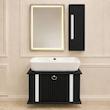 روشویی کابینتی دیواری  مدل کلاسیک 35 به همراه باکس و آینه