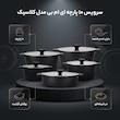 سرویس قابلمه و تابه چدن گرانیت 10 پارچه ای ام بی مدل کلاسیک 