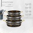 سرویس تابه گرانیتی ۳ پارچه مدل ماربل
