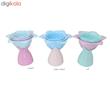 قیف طرح گل مدل AG-001 مجموعه سه عددی
