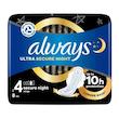 نوار بهداشتی بالدار مشبک نازک ضد حساسیت روز و شب الویز مدل Ultra Secure Night با جذب بالا سایز 4 بسته 8 عددی