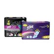 نوار بهداشتی تافته مدل Yalda Night بسته 7 عددی به همراه نوار بهداشتی مدل شبانه سری Airlaid 