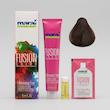 کیت رنگ مو مارال مدل Fusion شماره 5.895 حجم 100 میلی لیتر رنگ شکلاتی قهوه ای