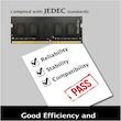 رم لپ تاپ DDR4 تک کاناله 3200 مگاهرتز کینگ مکس مدل GSOH22F-28KHK5 ظرفیت 16 گیگابایت