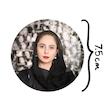 آینه جیبی خندالو مدل رعنا آزادی ور  کد 6236