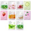 ماسک صورت و بدن سادور مدل Plant بسته 10 عددی آبرسان، مرطوب‌کننده، نرم‌کننده، ضد پیری، روشن‌کننده و ترمیم‌کننده مناسب انواع پوست با عصاره‌های گیاهی متنوع
