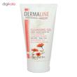ژل شستشو صورت درمالاین مدل Rose water کد 02 حجم 150 میلی لیتر