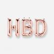 بادکنک فویلی سورتک مدل HBD پلاس کد STF1019 بسته 3 عددی