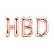 بادکنک فویلی سورتک مدل HBD پلاس کد STF1019 بسته 3 عددی