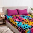 روتختی دو نفره مدل سنتی هندی کد 502 سایز 220x200 سانتی‌متر