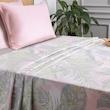 روتختی دو نفره انگلیش هوم مدل Palm trees سایز 220x200 سانتی‌متر
